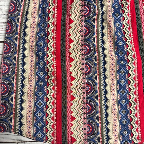 Roper Halter Tank Top Aztec Tribal Boho - Picture 2 of 6